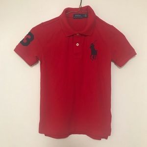 Big Pony Cotton Mesh Polo Shirt